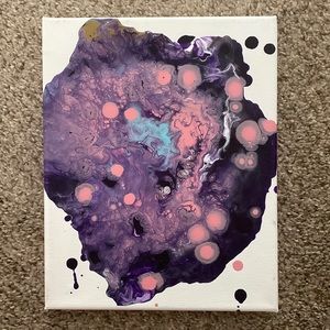 Inkblot painting